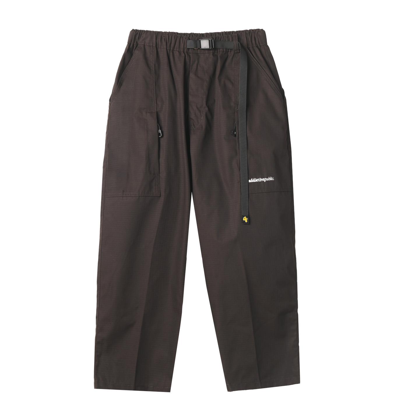 ADDICTIVE Barrel Pants Dark Brown