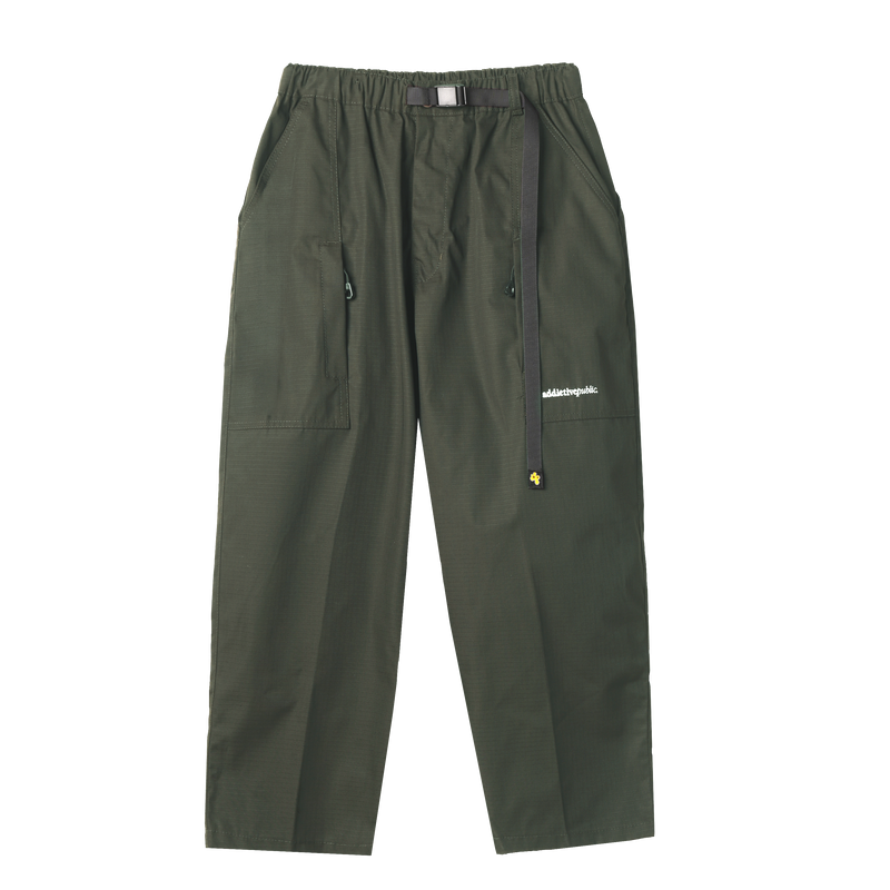 ADDICTIVE Barrel Pants Olive